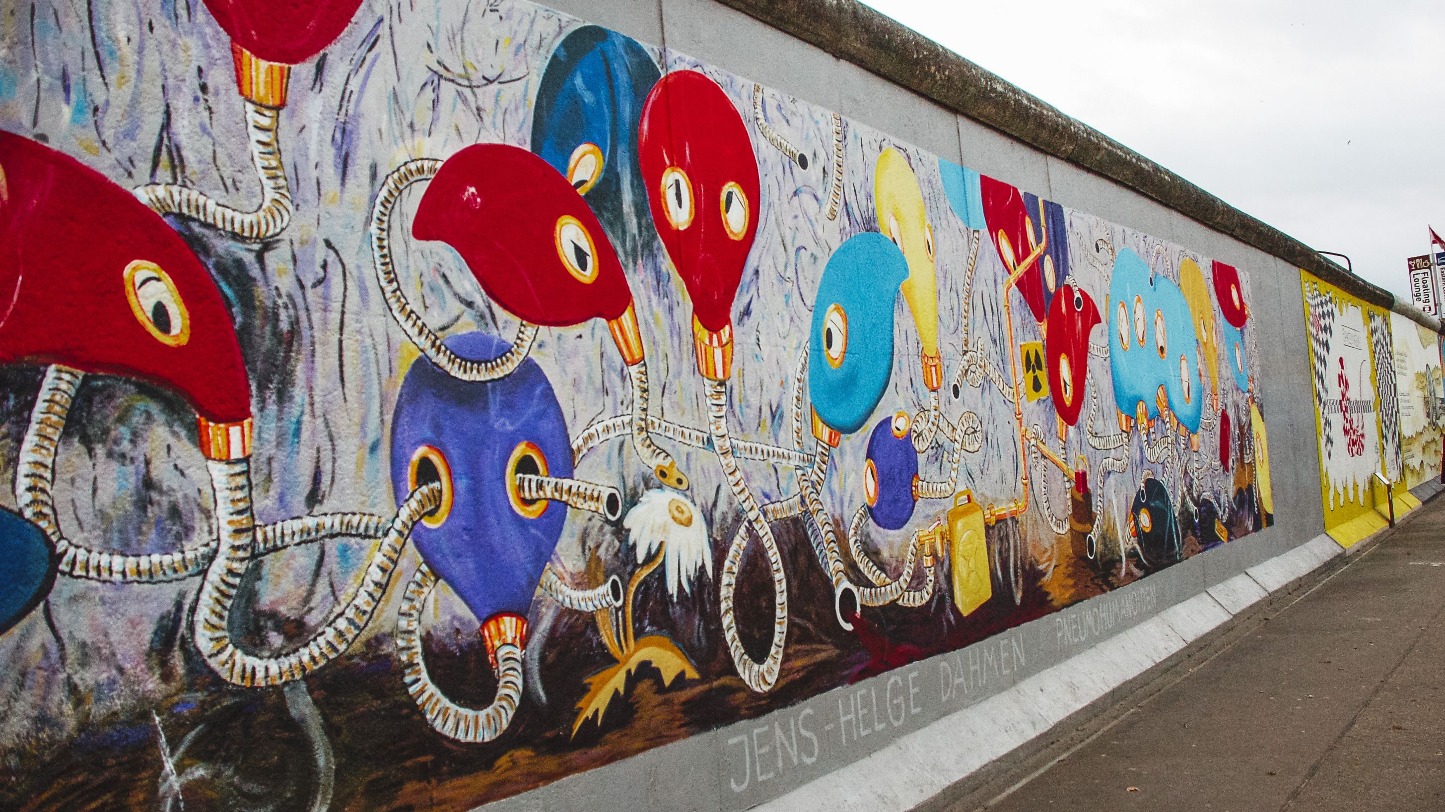 East Side Gallery in Berlin