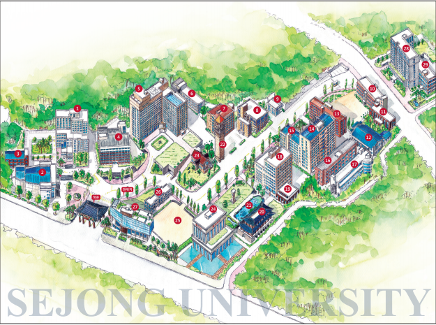 Học bổng Hàn Quốc – Trường Đại học Sejong 